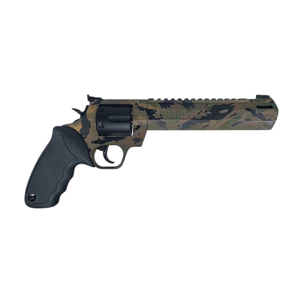 taurus 2 440081rh dtsc raging hunter large 44 mag 6 shot 8.37" picatinny rail/ported barrel, alloy steel frame, transfer bar safety Taurus 2-440081RH-DTSC Raging Hunter Large 44 Mag 6 Shot 8.37" Picatinny Rail/Ported Sports South item 183173