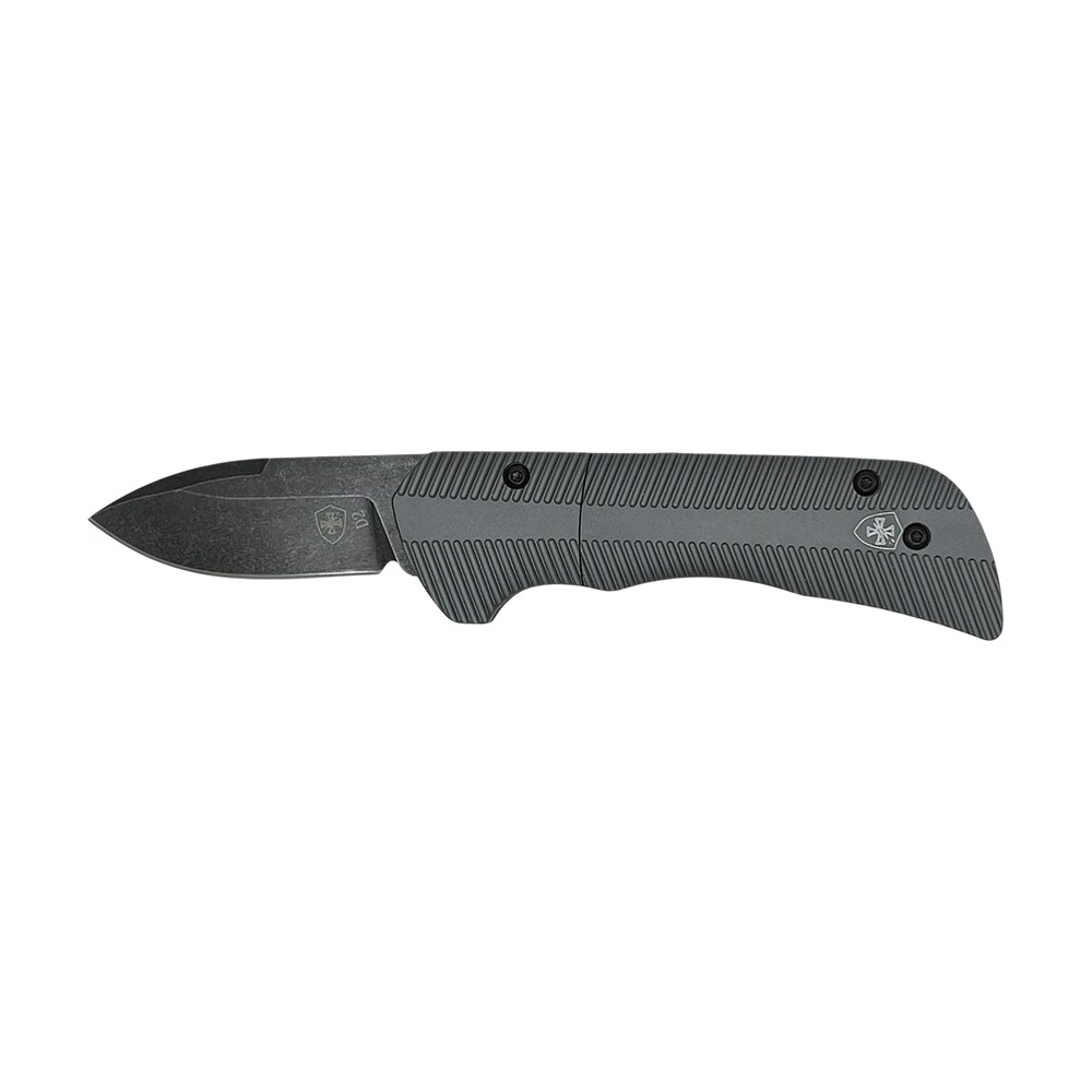 templar knife cali auto assist 1.90" folding drop point plain cali d2 steel blade, 3.56" gunmetal anodized aluminum handle Templar Knife Cali Auto Assist 1.90" Folding Drop Point Plain Cali D2 Steel Blade, 3.56" Sports South item 183244
