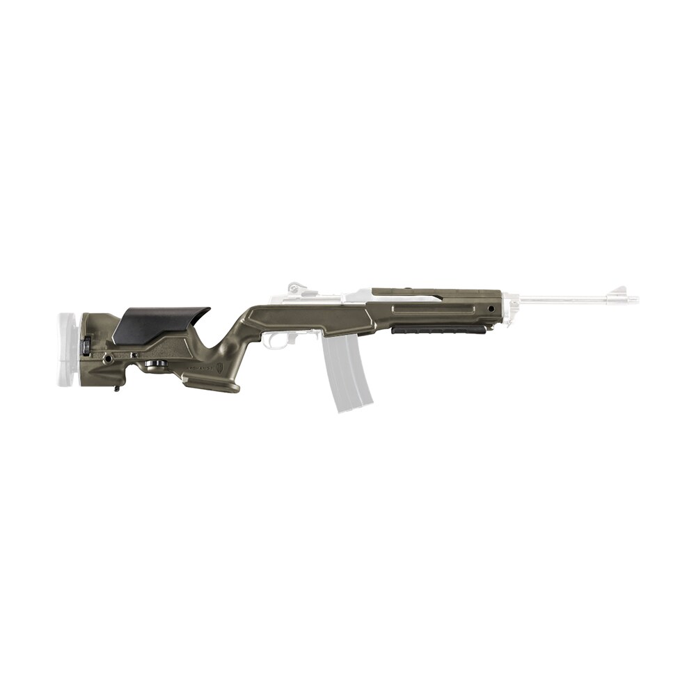 archangel aaminiod precision stock od green synthetic fixed with adjustable cheek riser for ruger mini 14, mini thirty Archangel AAMINIOD Precision Stock OD Green Synthetic Fixed Sports South item 18332
