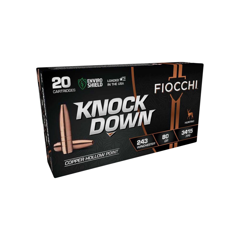 fiocchi 243bhc knock down 243win 80gr copper hollow point 20 per box/10 case Fiocchi 243BHC Knock Down 243Win 80gr Copper Hollow Point 20 Per Box/10 Case Sports South item 183420