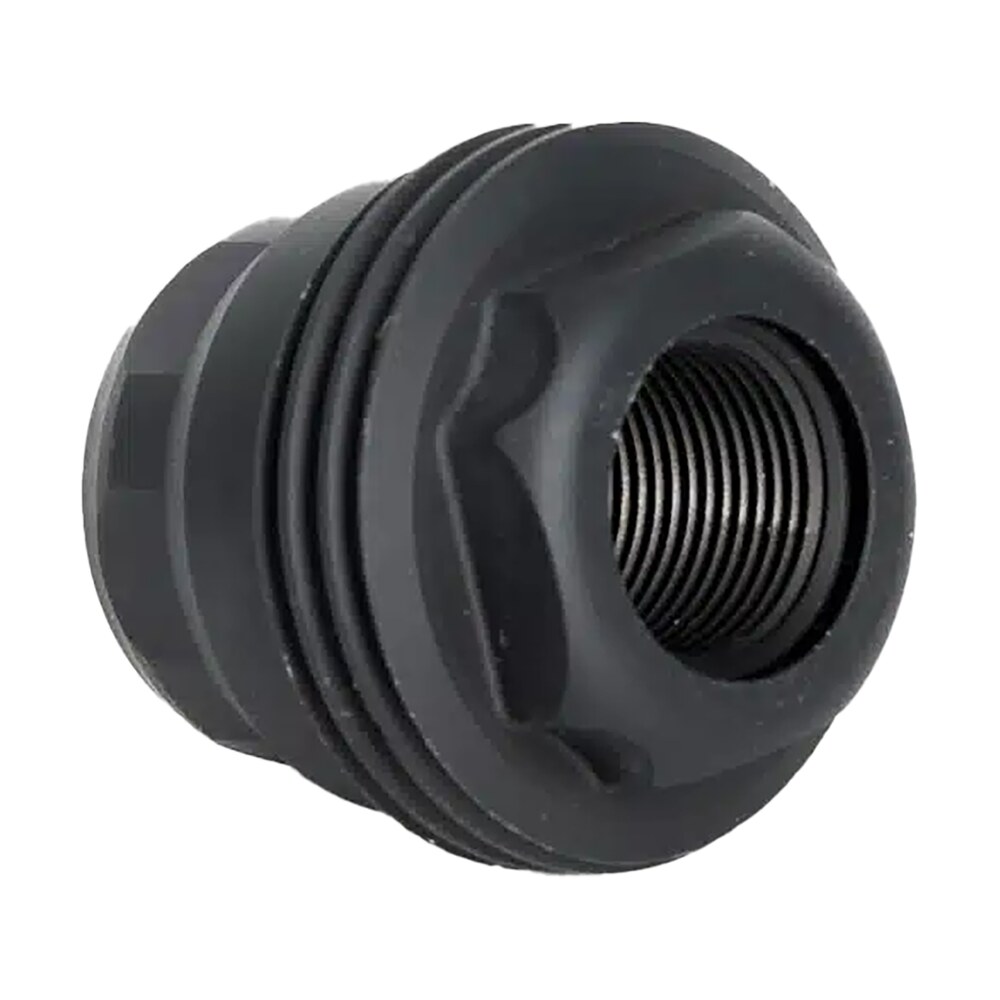 jk armament jk md hdm28 minimalist 22cal/9mm 1" long 1/2"x28 stainless steel nitride black Jk Armament JK-MD-HDM28 Minimalist 22Cal/9mm 1" Long 1/2"x28 Stainless Steel Nitride Black Sports South item 183453