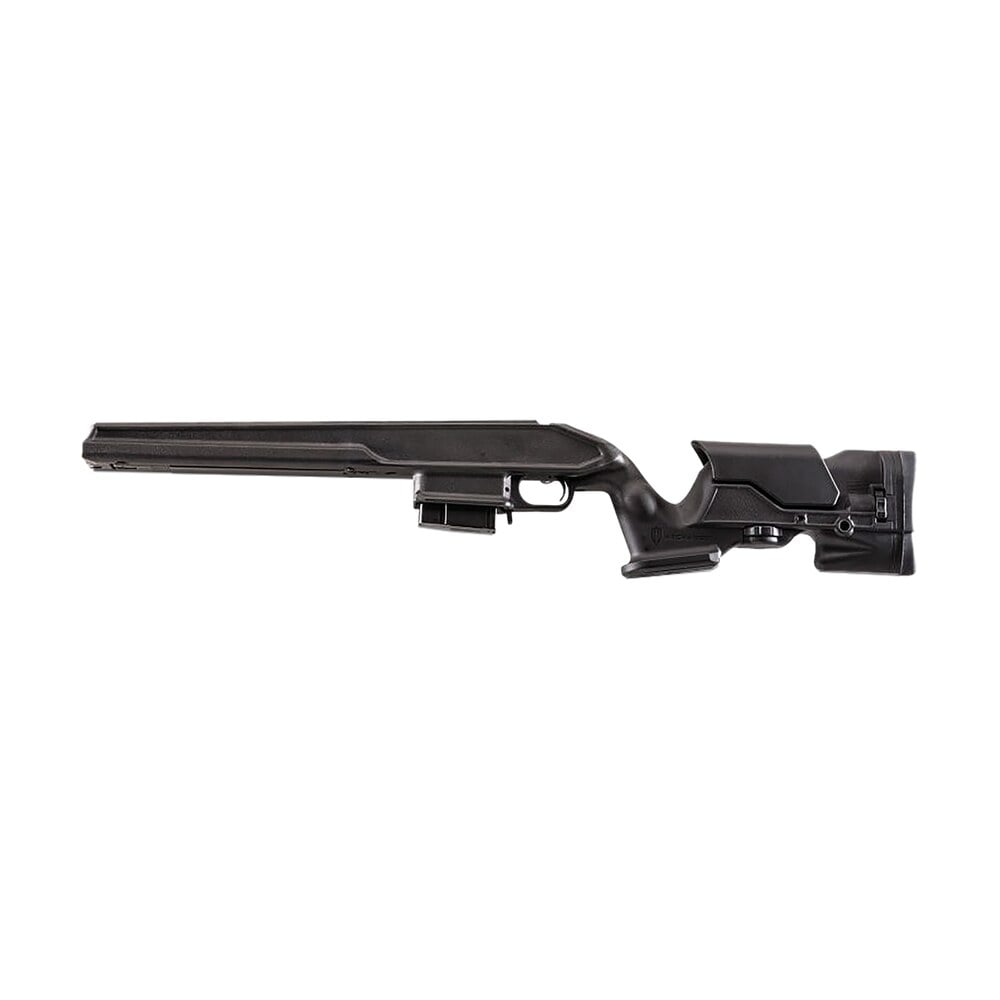 archangel aa1500 precision stock black synthetic fixed with adjustable cheek riser for weatherby vanguard; howa 1500 Archangel AA1500 Precision Stock Black Synthetic Fixed Sports South item 18354