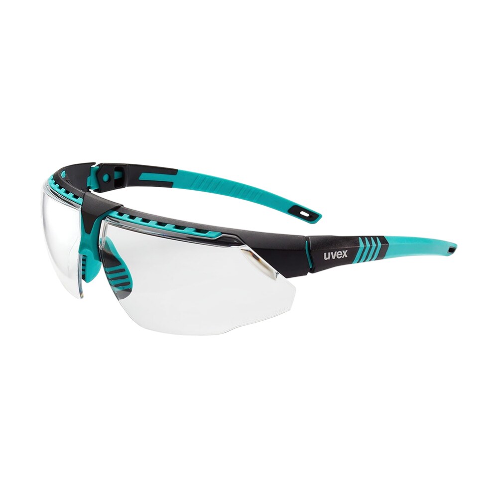 howard leight s2880hs uvex avatar clear lens hydro shield/anti fog teal/black frame Howard Leight S2880HS Uvex Avatar Clear Lens Hydro Shield/Anti-Fog Teal/Black Frame Sports South item 183653