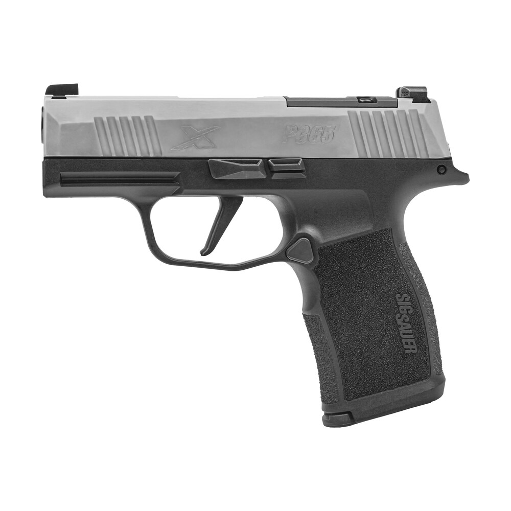 sig sauer 365x9sxr3p p365x micro compact frame 9mm luger 12+1 3.10" steel barrel, stainless steel optic ready/serrated slide, black stainless steel frame w/accessory rail, polymer grip Sig Sauer 365X9SXR3P P365X Micro-Compact Frame 9mm Luger 12+1 3.10" Steel Sports South item 183885