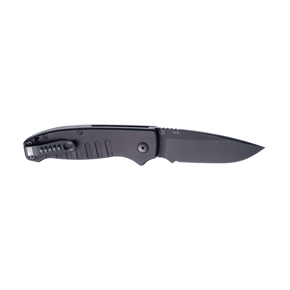 hogue 64130 ballista i automatic 3.50" folding drop point black cerakote 154cm ss blade, matte black aluminum handle Hogue 64130 Ballista I Automatic 3.50" Folding Drop Point Black Cerakote 154CM SS Blade, Matte Sports South item 184027