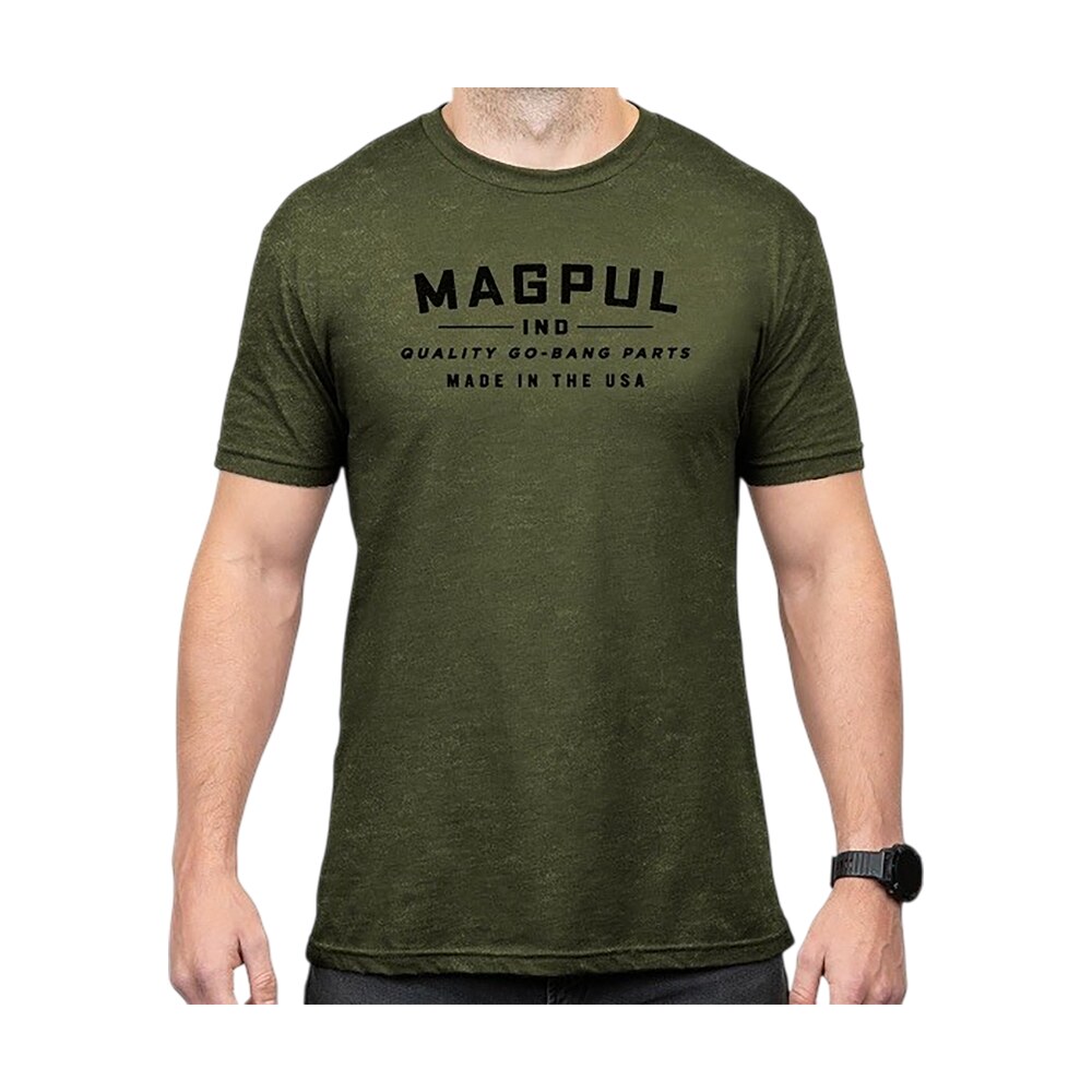 magpul mag1112 317 go bang parts olive drab heather cotton/polyester short sleeve small Magpul MAG1112-317 Go Bang Parts Olive Drab Heather Cotton/Polyester Short Sleeve Small Sports South item 184107