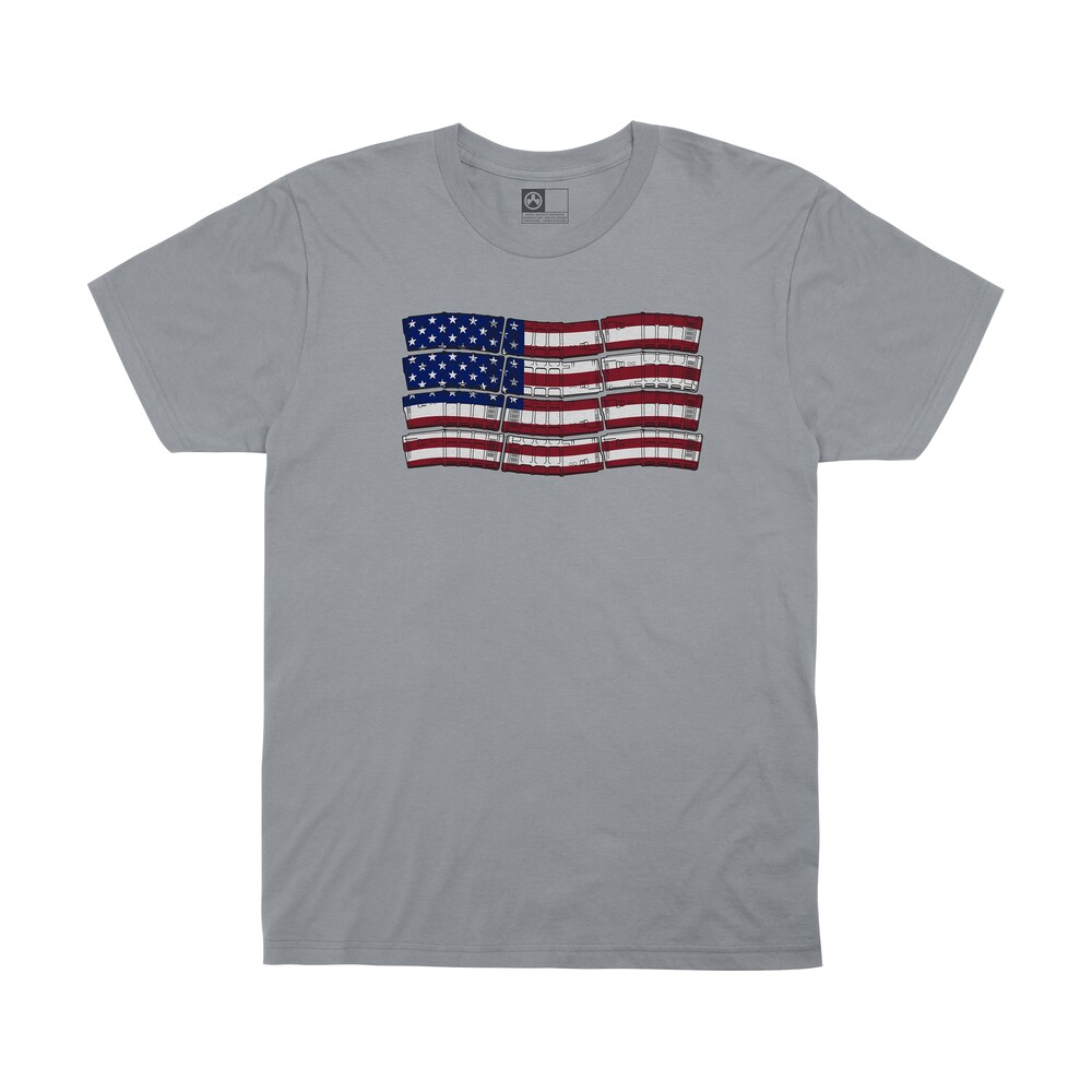 magpul mag1180 010 american flag charcoal gray cotton/polyester short sleeve small Magpul MAG1180-010 American Flag Charcoal Gray Cotton/Polyester Short Sleeve Small Sports South item 184117