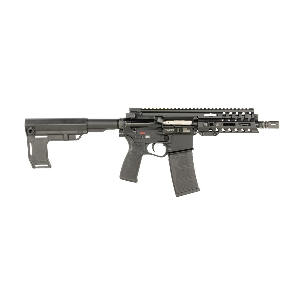 patriot ordnance factory 2169 p415 edge 5.56 nato 30+1 7.25" black nitride threaded barrel, black anodized aluminum receiver Patriot Ordnance Factory 2169 P415 Edge 5.56 NATO 30+1 7.25" Black Nitride Threaded Sports South item 184275
