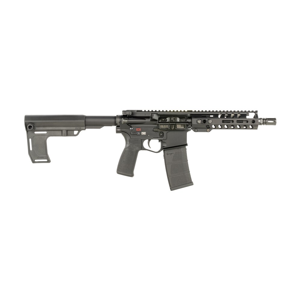 patriot ordnance factory 2170 renegade + 300 blackout 30+1 8" black nitride threaded barrel, m lok handguard, black anodized aluminum receiver w/picatinny rail Patriot Ordnance Factory 2170 Renegade + 300 Blackout 30+1 8" Black Nitride Threaded Sports South item 184276