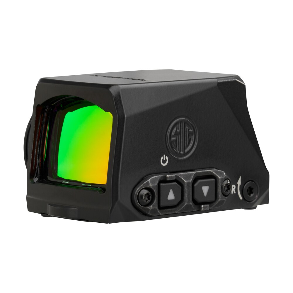 sig sauer electro optics sorx1670 romeo x sig loc compact black 1x24mm illuminated green circle w/dot reticle rx footprint mount Sig Sauer Electro-Optics SORX1670 Romeo-X Sig-Loc Compact Black 1x24mm Illuminated Green Circle Sports South item 184411