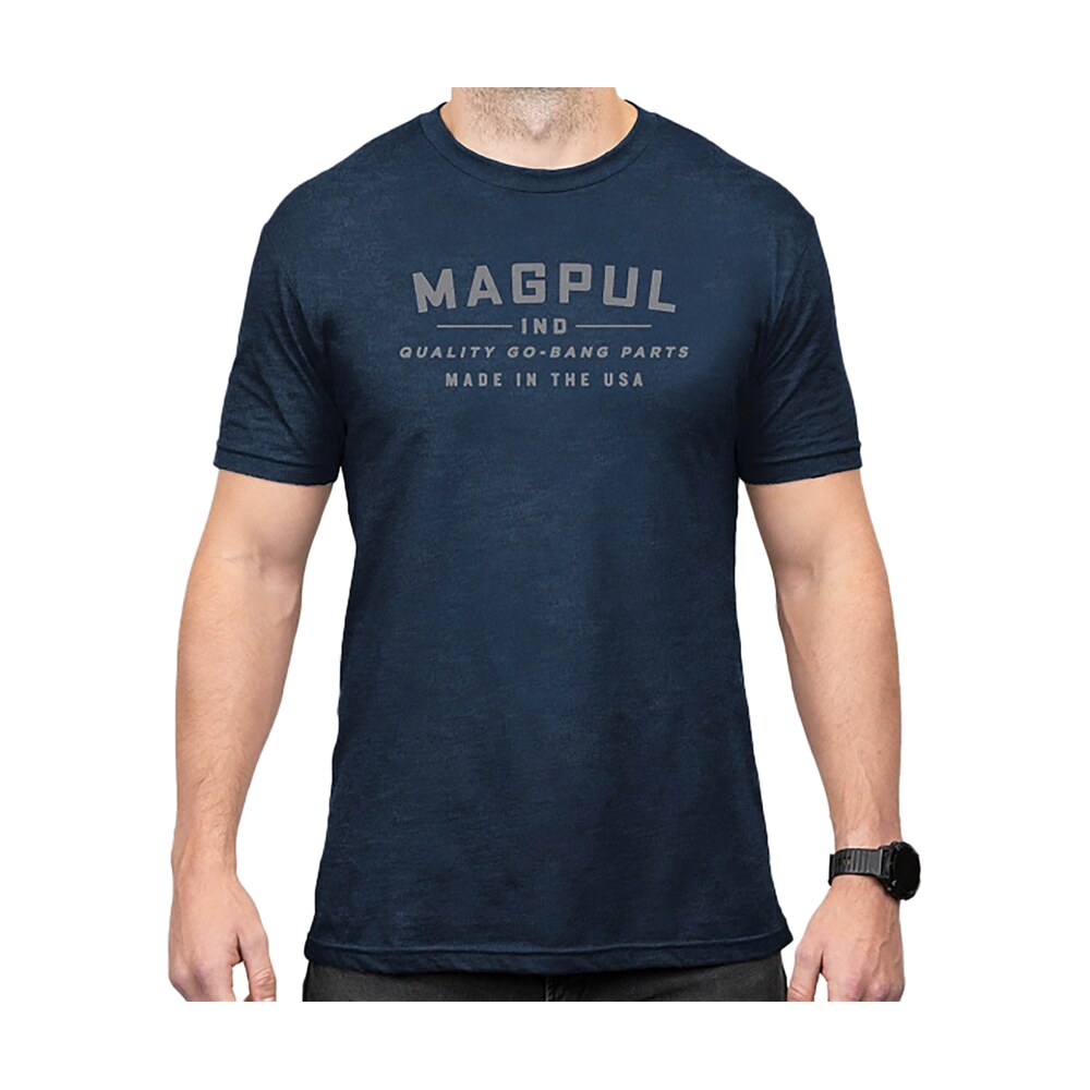 magpul mag1112 410 2xl go bang parts navy heather cotton/polyester short sleeve 2xl Magpul MAG1112-410-2XL Go Bang Parts Navy Heather Cotton/Polyester Short Sleeve 2XL Sports South item 184471