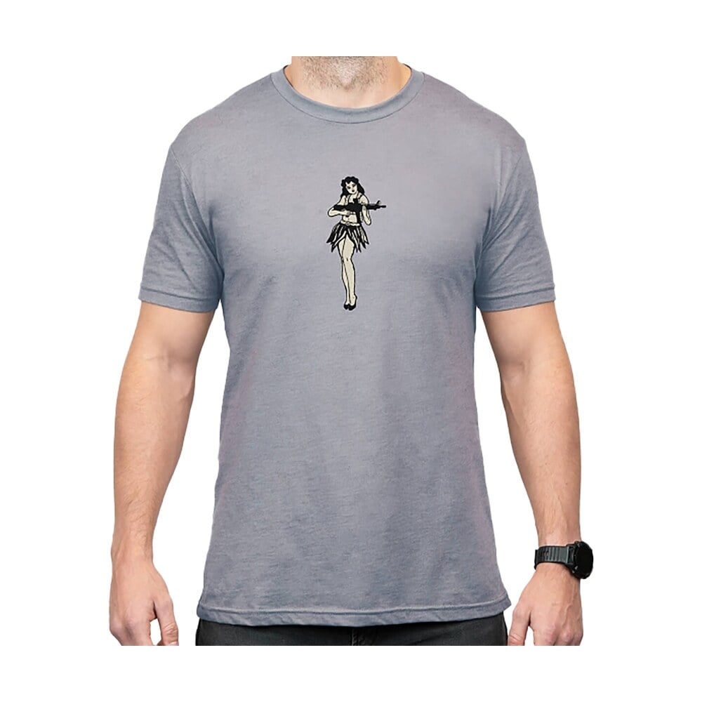 magpul mag1117 041 2xl hula girl cvc stone gray heather cotton/polyester short sleeve 2xl Magpul MAG1117-041-2XL Hula Girl CVC Stone Gray Heather Cotton/Polyester Short Sleeve 2XL Sports South item 184504