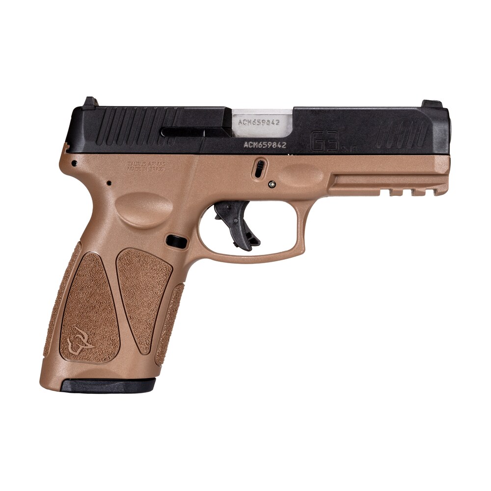 taurus 1 g3b941b g3 full size frame 9mm luger 17+1 4" stainless steel barrel, black stainless steel serrated slide, brown polymer frame w/picatinny rail Taurus 1-G3B941B G3 Full Size Frame 9mm Luger 17+1 4" Stainless Steel Sports South item 184626