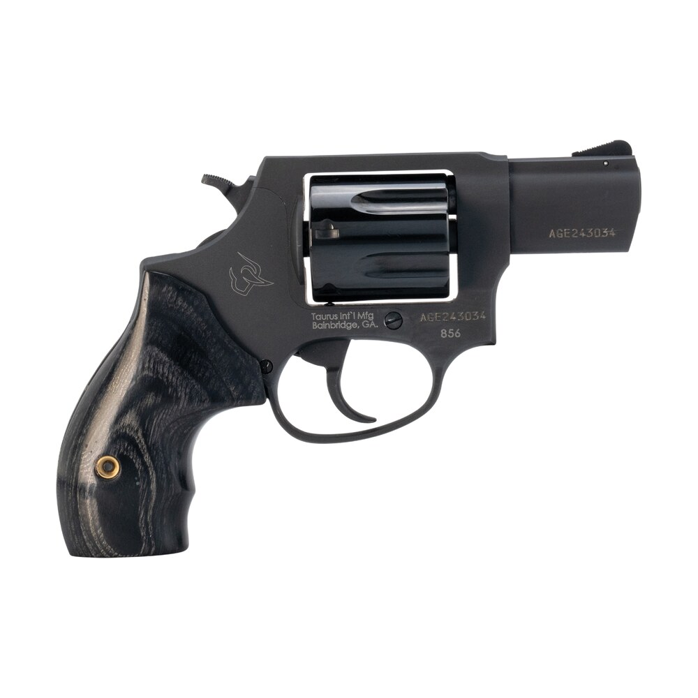 taurus 2 32723 327 gentleman's carry small 327 federal mag 6 shot 2" black polished barrel, cylinder & frame, black rubber grip, transfer bar safety, exposed hammer Taurus 2-32723 327 Gentleman's Carry Small 327 Federal Mag 6 Shot 2" Black Polished Sports South item 184639