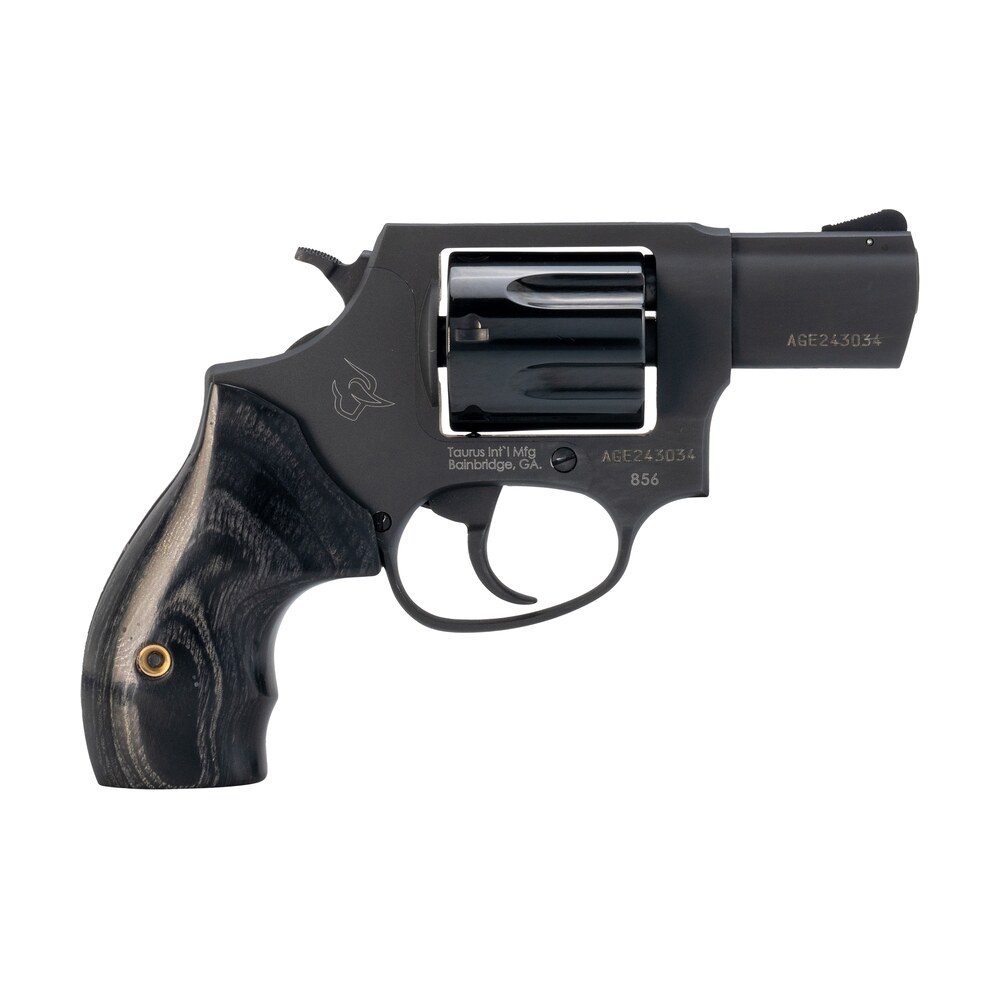 taurus 2 85623 856 small 38 special +p 6 shot 2" black stainless steel barrel, cylinder & frame, transfer bar safety, exposed hammer Taurus 2-85623 856 Small 38 Special +P 6 Shot 2" Black Stainless Steel Sports South item 184642