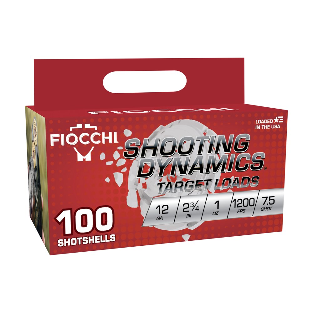 fiocchi 12sdb17 shooting dynamics 12gauge 2.75" 1oz 7.5shot 100 per box/2 case Fiocchi 12SDB17 Shooting Dynamics 12Gauge 2.75" 1oz 7.5Shot 100 Per Box/2 Case Sports South item 184717