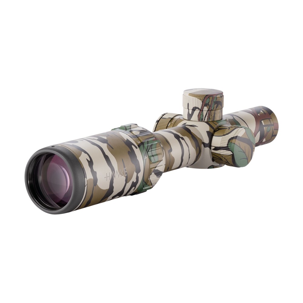 hawke sport optics 14203 vantage ir riflescope mossy oak camo 1 4x20mm 1" tube illuminated red/green turkey dot ir reticle Hawke Sport Optics 14203 Vantage IR Riflescope Mossy Oak Camo 1-4x20mm 1" Tube Illuminated Sports South item 185113
