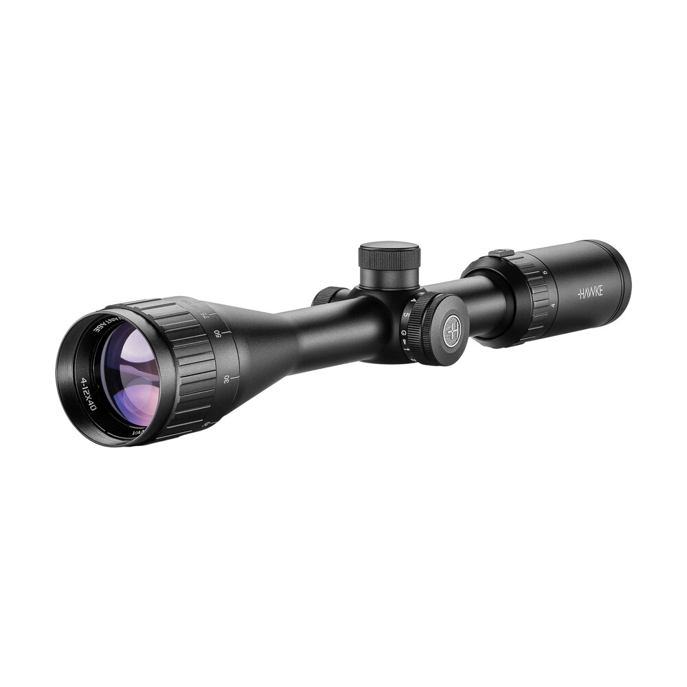 hawke sport optics 14242 vantage ir riflescope black 4 12x40mm 1" tube illuminated red/green rimfire 22 wmr reticle Hawke Sport Optics 14242 Vantage IR Riflescope Black 4-12x40mm 1" Tube Illuminated Red/Green Sports South item 185122