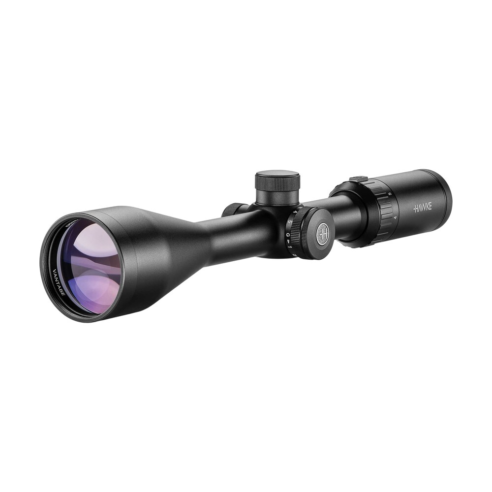 hawke sport optics 14254 vantage ir riflescope black 4 12x50mm 1" tube illuminated red/green l4a dot 2.5 moa reticle Hawke Sport Optics 14254 Vantage IR Riflescope Black 4-12x50mm 1" Tube Illuminated Red/Green Sports South item 185123