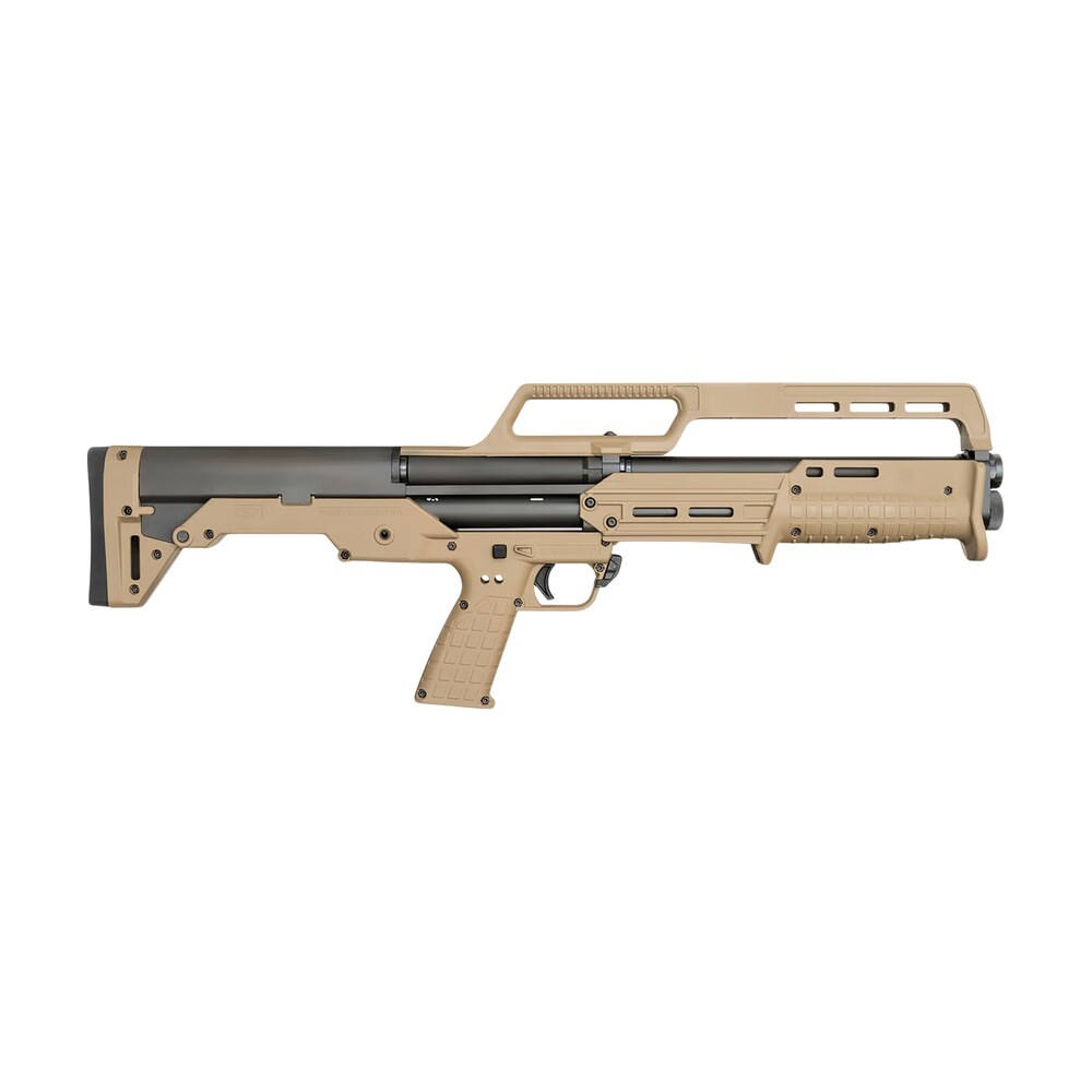 kel tec ks7tan gen2 ks7 g2 bullpup frame 12 gauge pump 3" 6+1 18.50" black steel barrel, tan receiver, m lok, tan polymer stock & grip Kel-Tec KS7TAN-GEN2 KS7 G2 Bullpup Frame 12 Gauge Pump 3" 6+1 18.50" Black Steel Sports South item 185153