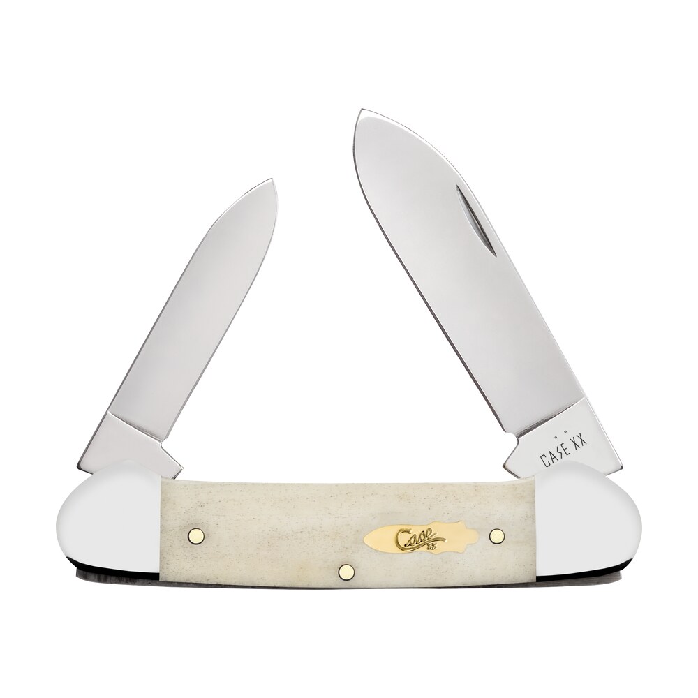 case 11023 canoe folding pen/spear plain tru sharp ss blade, smooth natural bone handle Case 11023 Canoe Folding Pen/Spear Plain Tru-Sharp SS Blade, Smooth Natural Bone Handle Sports South item 185159