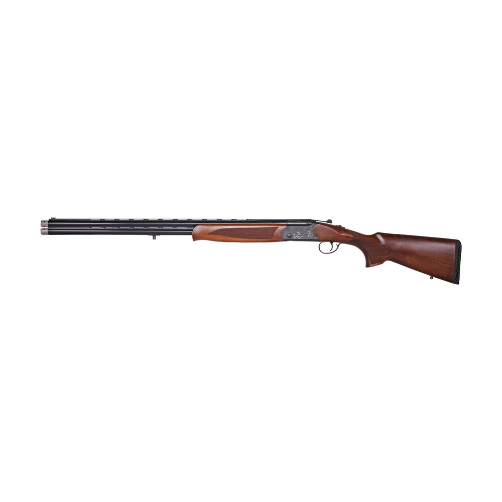 iver johnson arms ij60028 ij600 28 gauge break open 2.75" 2 shot 28" black over/under vent rib barrel, engraved matte black chrome steel receiver, fixed walnut stock Iver Johnson Arms IJ60028 IJ600 28 Gauge Break Open 2.75" 2 Shot 28" Black Over/Under Vent Rib Sports South item 185181