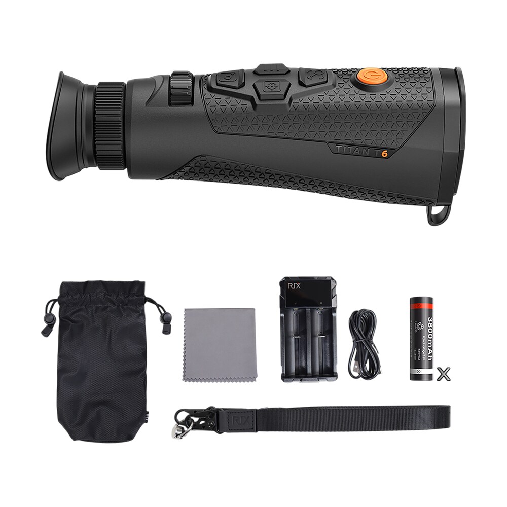 rix optics (visir inc) rixtitant6 titan t6 thermal black 35mm 640x480, 12 microns 50 hz resolution zoom 2.2x Rix Optics (visir Inc) RIXTITANT6 Titan T6 Thermal Black 35mm 640x480, 12 Microns 50 Hz Sports South item 185210