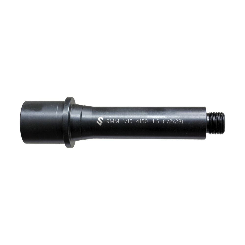 lead & steel llc ls9mm4.5 28 ar9 9mm luger 4.50" threaded black nitride chrome moly vanadium Lead & Steel Llc LS9MM4.5-28 AR9 9mm Luger 4.50" Threaded Black Nitride Chrome Moly Sports South item 185356