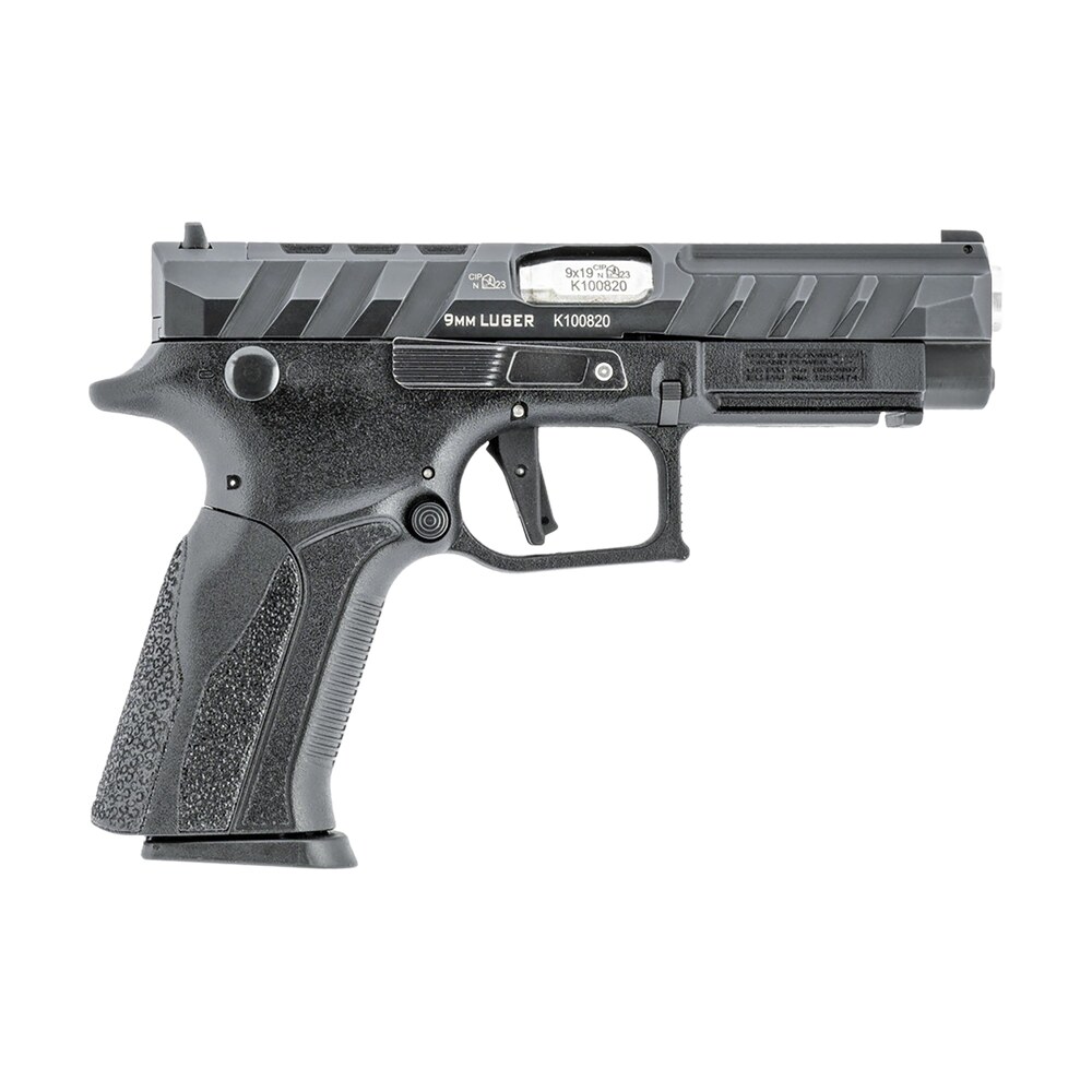 grand power 8588005808668 q100 mk23 9mm luger 15+1 4.25" stainless rotating barrel, black steel optic ready/serrated slide, black steel frame w/accessory rail & beavertail, textured grip Grand Power 8588005808668 Q100 Mk23 9mm Luger 15+1 4.25" Stainless Rotating Sports South item 185601