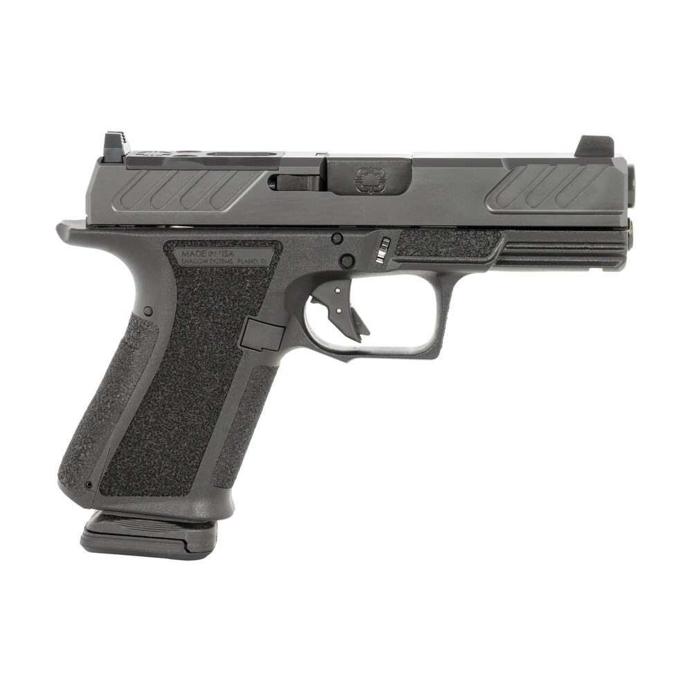 shadow systems ss 1306 b mr920 foundation 9mm luger 15+1 4" black nitride barrel, black nitride optic ready/serrated slide, black polymer frame w/beavertail & picatinny rail, ambidextrous, *blemished Shadow Systems SS-1306-B MR920 Foundation 9mm Luger 15+1 4" Black Nitride Sports South item 185877