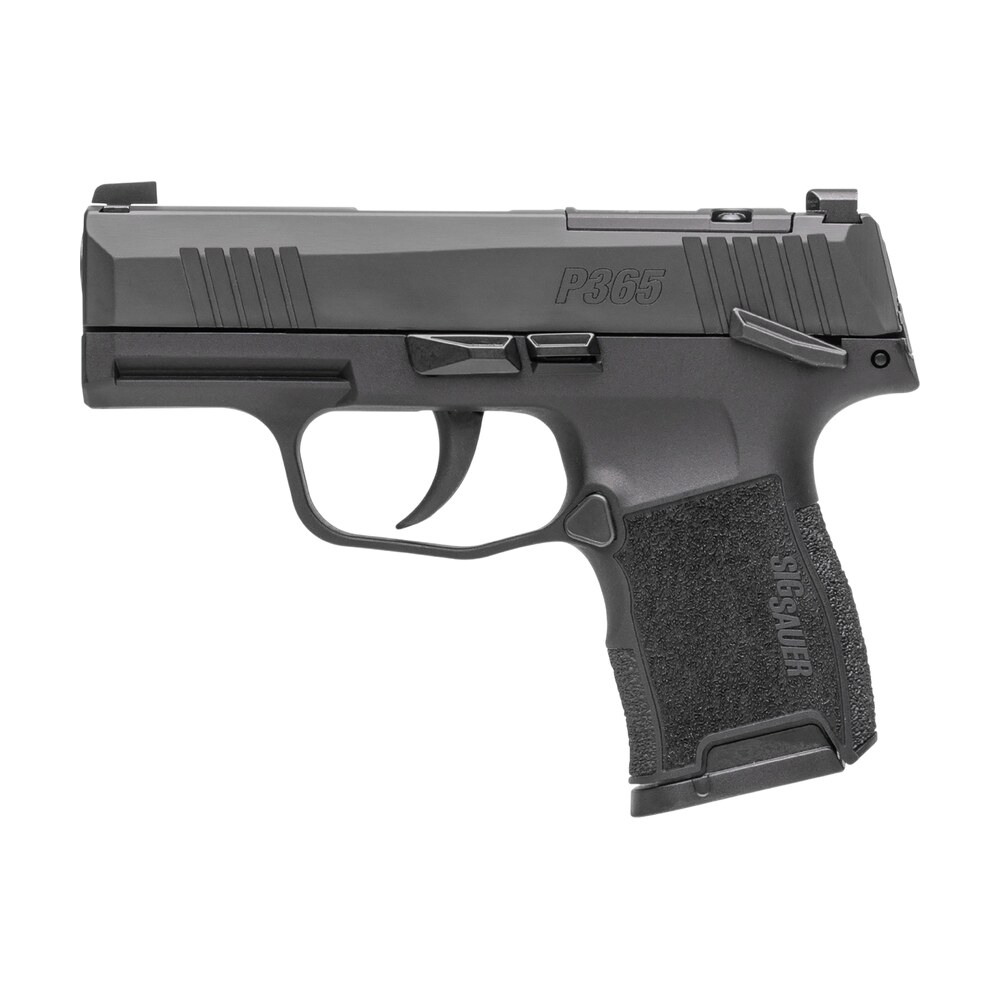 sig sauer 3659bxr3pmsslca p365 *ca compliant 9mm luger 10+1 3.10" black nitron stainless steel optic ready/serrated slide, black polymer frame w/accessory rail, black polymer grip Sig Sauer 3659BXR3PMSSLCA P365 *CA Compliant 9mm Luger 10+1 3.10" Black Nitron Stainless Steel Sports South item 186049