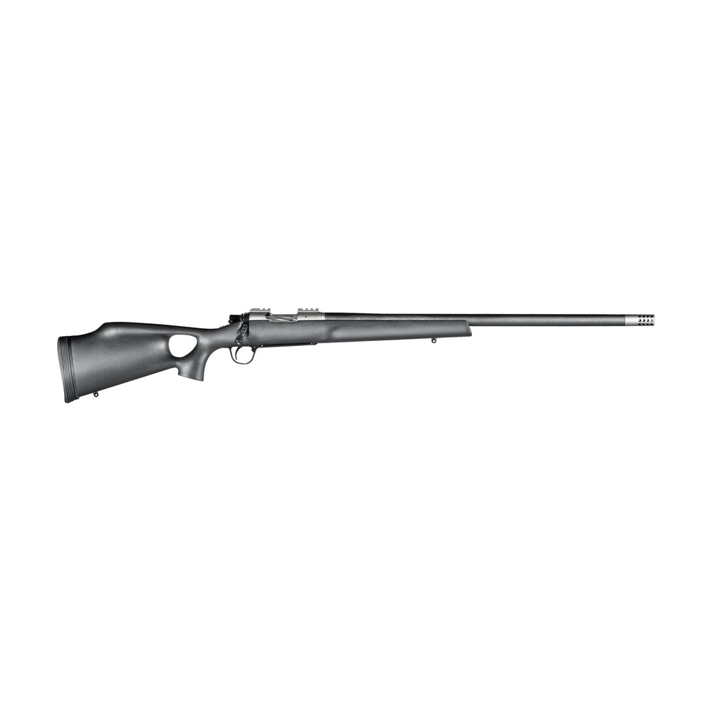 christensen arms 8010800405 summit ti 6.5 creedmoor 4+1 16.25" carbon fiber threaded barrel, natural titanium drilled & tapped receiver, black carbon fiber thumbhole stock Christensen Arms 8010800405 Summit TI 6.5 Creedmoor 4+1 16.25" Carbon Fiber Threaded Sports South item 187196