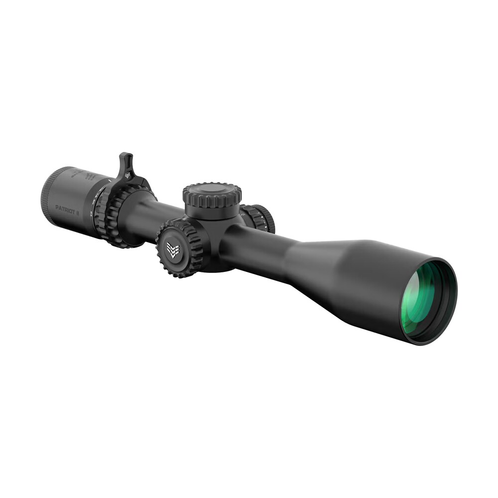 swampfox optics pat2624mc patriot ii black 6 24x50mm 30mm tube clean cross moa reticle Swampfox Optics PAT2624MC Patriot II Black 6-24x50mm 30mm Tube Clean Cross MOA Reticle Sports South item 187269