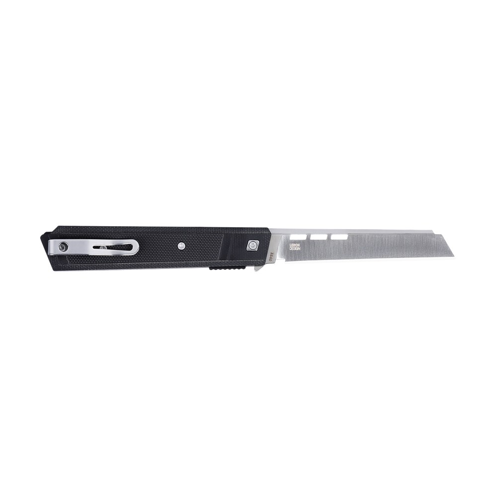 crkt 3840 zephyr 3.22" folding sheepsfoot plain satin d2 steel blade, black textured g10 handle CRKT 3840 Zephyr 3.22" Folding Sheepsfoot Plain Satin D2 Steel Blade, Black Textured G10 Handle Sports South item 187516