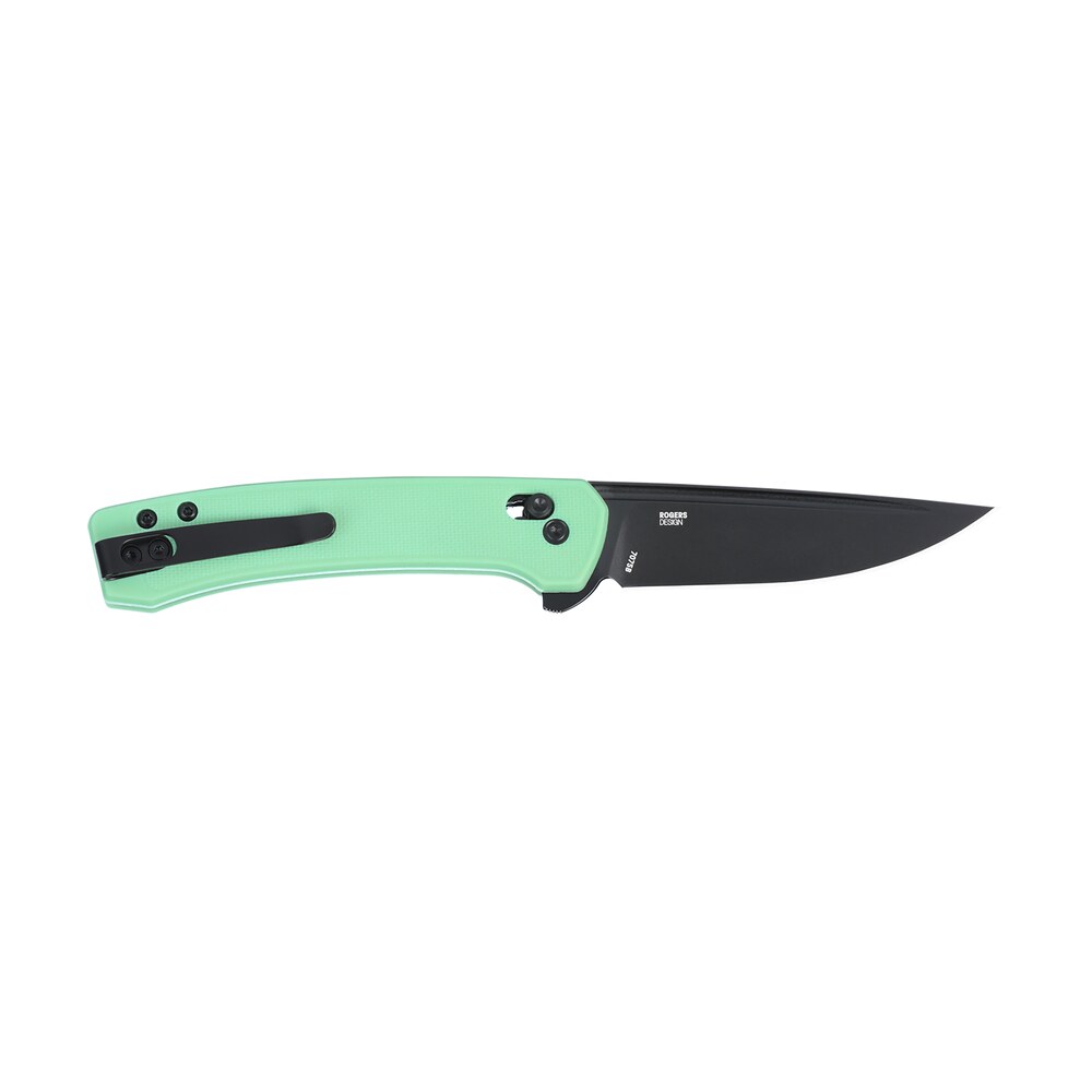 crkt 7075b q compact 3.05" folding drop point plain black oxide 14c28n steel blade, blue textured grn handle CRKT 7075B Q Compact 3.05" Folding Drop Point Plain Black Oxide 14C28N Steel Blade, Blue Sports South item 187531