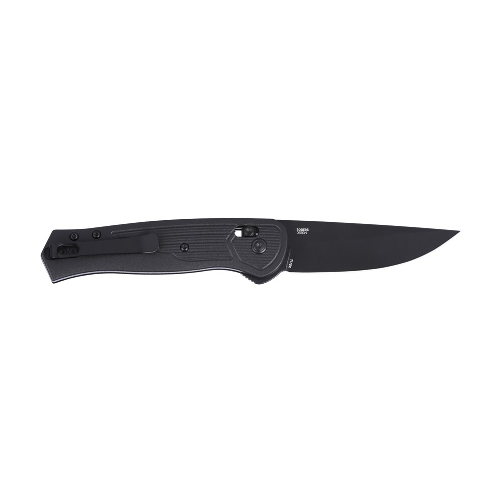 crkt 7170k sero edc 3.02" folding plain black tini s35vn ss blade, black textured grn handle CRKT 7170K SERO EDC 3.02" Folding Plain Black TiNi S35VN SS Blade, Black Textured GRN Handle Sports South item 187535