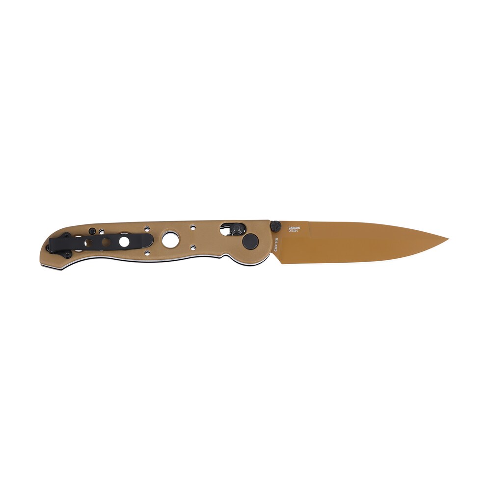 crkt m1603xd m16 03xd 3.57" folding spear point plain desert tan d2 steel blade w/grivory handle CRKT M1603XD M16 03XD 3.57" Folding Spear Point Plain Desert Tan D2 Steel Blade Sports South item 187545