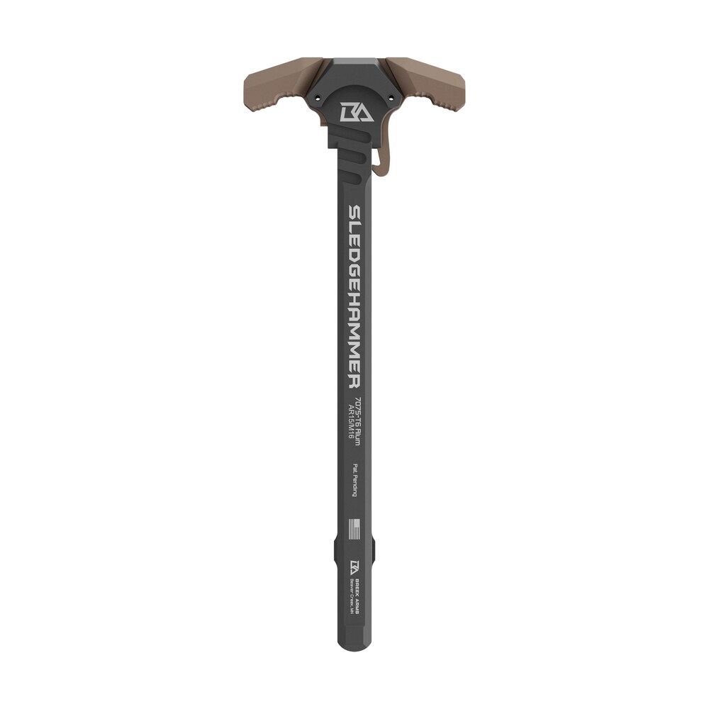 breek arms brk6015fde sledgehammer charging handle mil spec ar15/m16 rifles flat dark earth 7075 t6 aluminum Breek Arms BRK6015FDE Sledgehammer Charging Handle Mil Spec AR15/M16 Rifles Flat Dark Earth Sports South item 187637