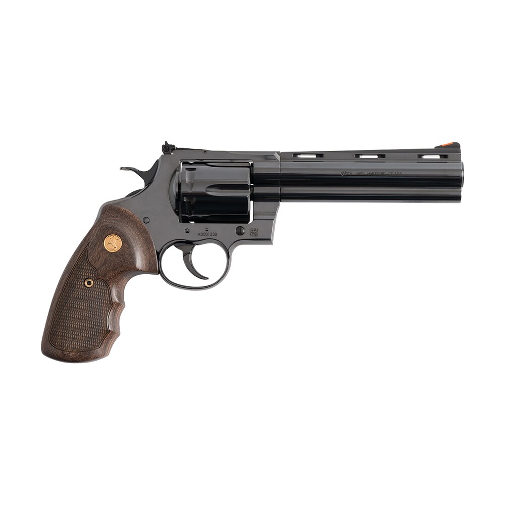 colt mfg anacondabp6wts anaconda large 44 mag 6 shot 6" blued vent rib barrel, cylinder, drilled & tapped steel frame, hogue finger grooved grip, exposed hammer Colt Mfg ANACONDABP6WTS Anaconda Large 44 Mag 6 Shot 6" Blued Vent Rib Sports South item 187679