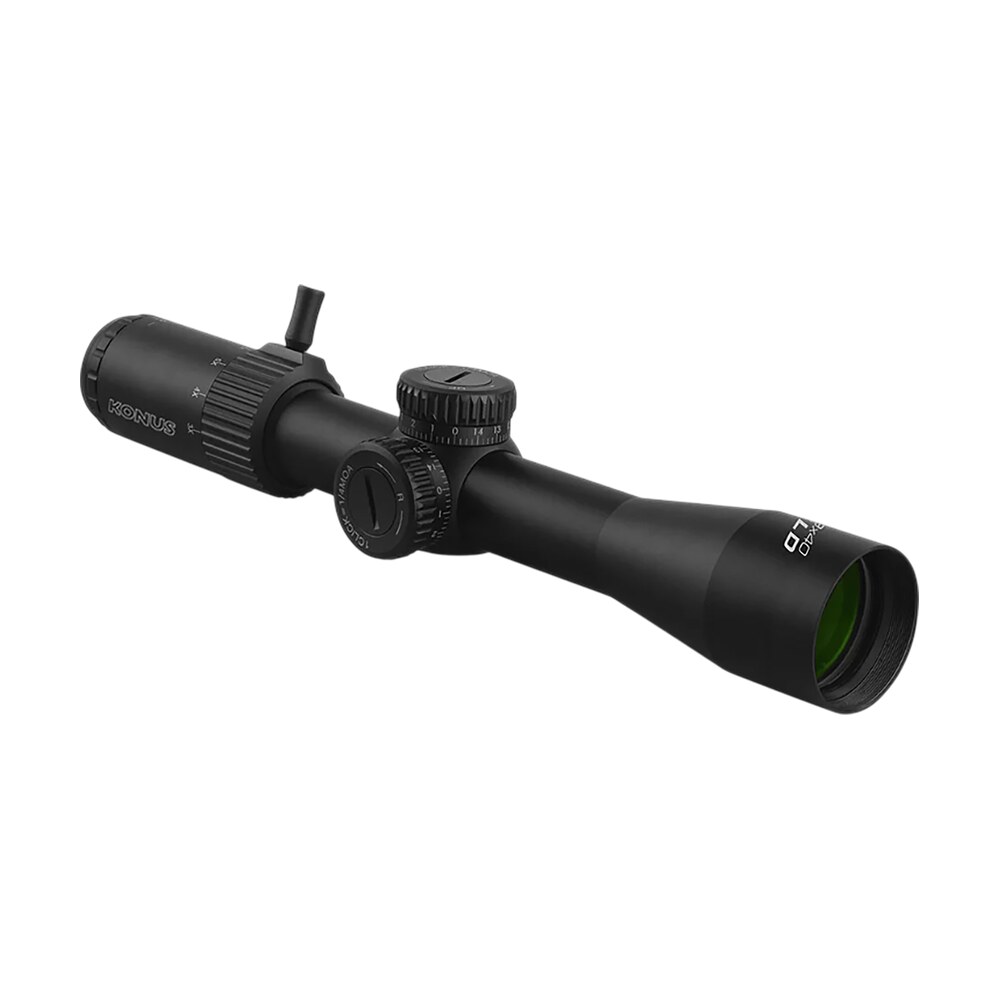konus 7354 wild black 3 9x40mm, 30mm tube, german #4 reticle Konus 7354 Wild Black 3-9x40mm, 30mm Tube, German #4 Reticle Sports South item 187682