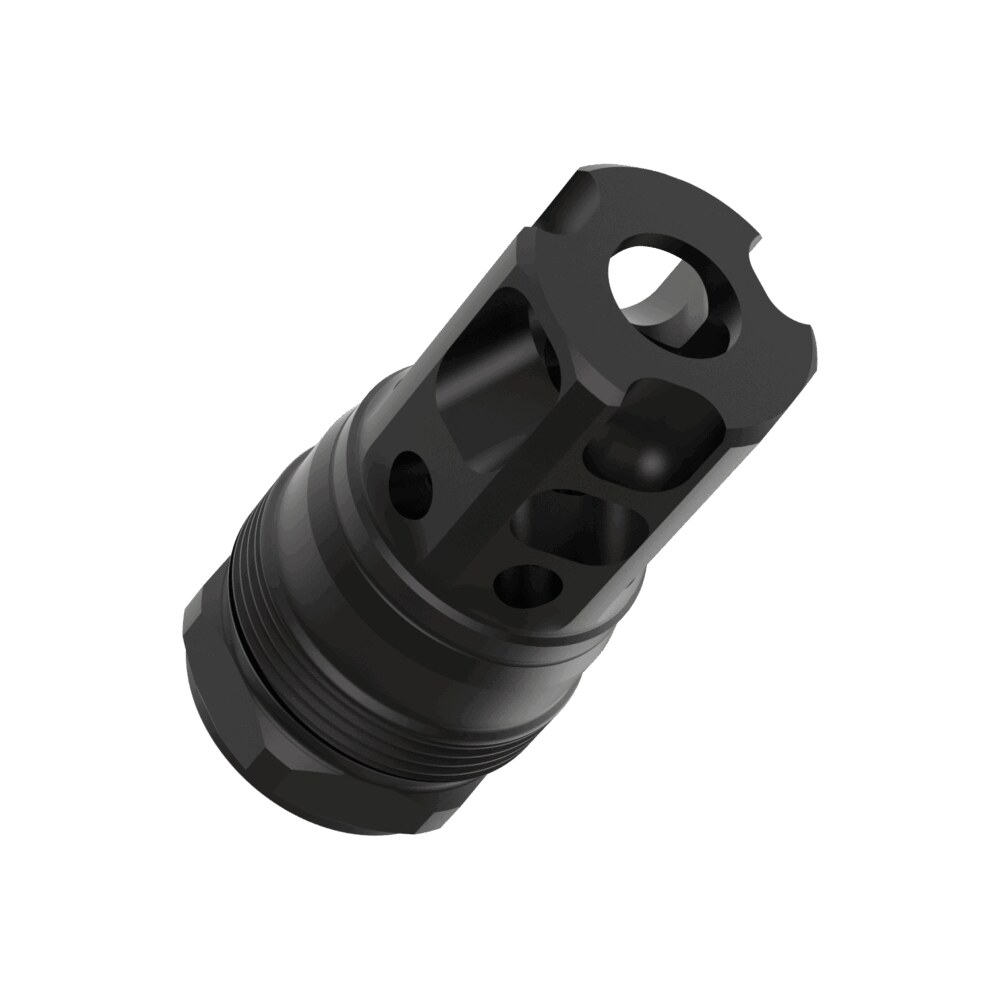 liberty precision machine lpm 2010 liberty bell muzzle brake black stainless steel 5/8"x24 threads 1.70" Liberty Precision Machine LPM-2010 Liberty Bell Muzzle Brake Black Stainless Steel 5/8"x24 Sports South item 187816