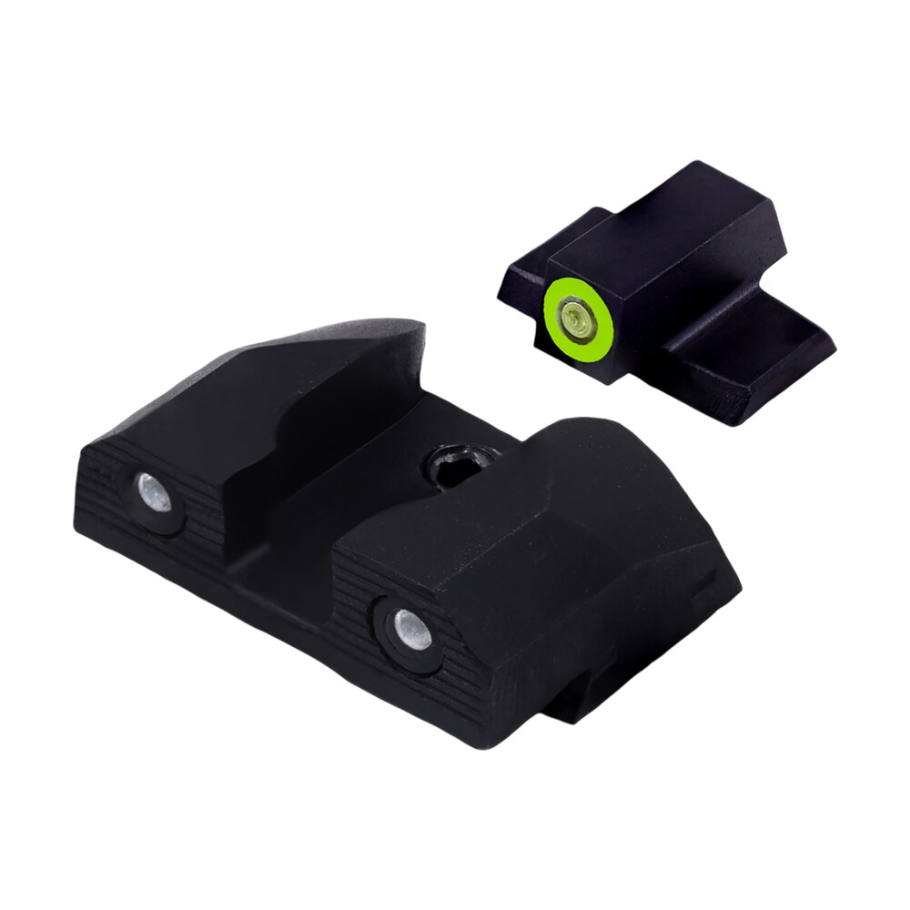 xs sights swr209s6g r3d 2.0 green tritium front/black oxide frame, fits s&w bodyguard 2.0 XS Sights SWR209S6G R3D 2.0 Green Tritium Front/Black Oxide Sports South item 187951