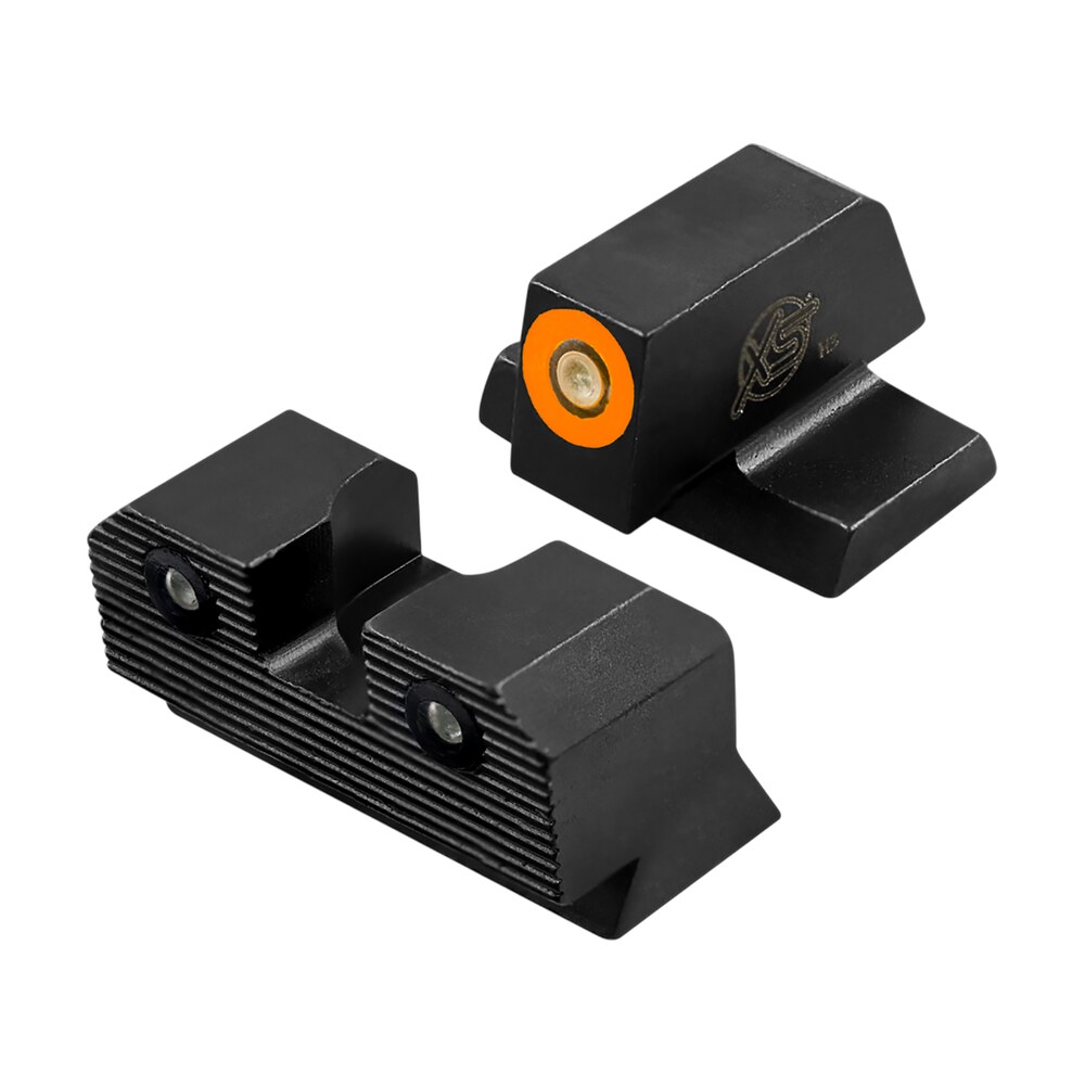 xs sights swr209s6n r3d 2.0 orange tritium front/black oxide frame, fits s&w bodyguard 2.0 XS Sights SWR209S6N R3D 2.0 Orange Tritium Front/Black Oxide Sports South item 187952
