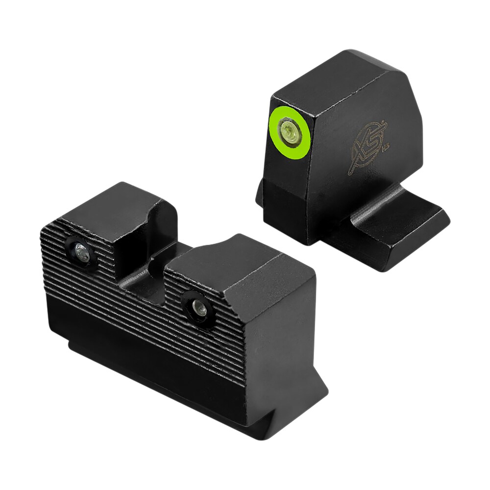 xs sights swr205p6g r3d 2.0 night sight set green tritium front/ black oxide frame, fits s&w m&p 2.0 or full size & compact XS Sights SWR205P6G R3D 2.0 Night Sight Set Green Tritium Front/ Black Oxide Sports South item 187960