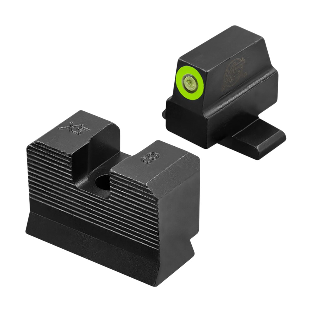xs sights sim004p4g minimalist night sight set green tritium front/black oxide frame fits sig XS Sights SIM004P4G Minimalist Night Sight Set Green Tritium Front/Black Oxide Frame Sports South item 187969