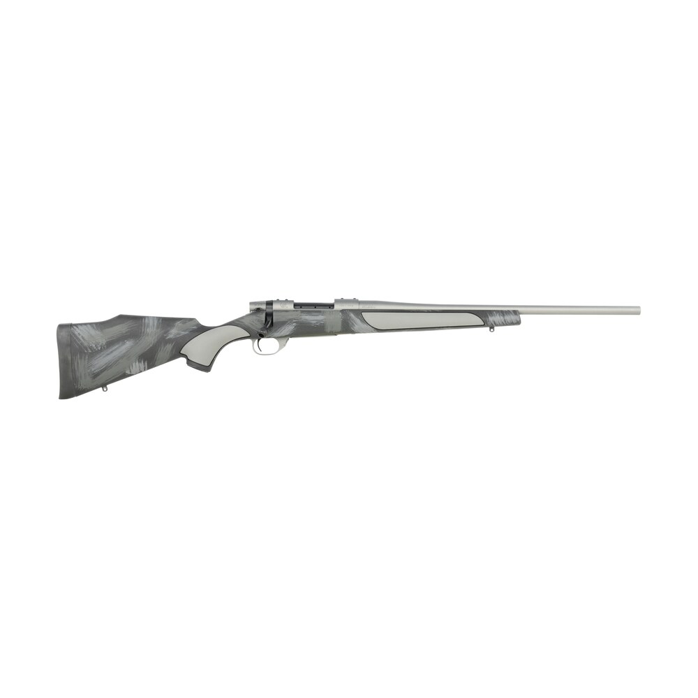 weatherby vc38300nr4t vanguard shadow 300 win mag 3+1 24" carbon gray cerakote threaded barrel, carbon gray cerakote steel drilled & tapped receiver, black w/gray & white accents monte carlo stock Weatherby VC38300NR4T Vanguard Shadow 300 Win Mag 3+1 24" Carbon Gray Cerakote Threaded Sports South item 188183