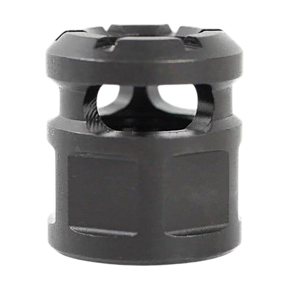 armaspec arm4511 blk micro compensator rook black qpq nitride stainless steel 1/2"x28 threads multi caliber Armaspec ARM4511-BLK Micro Compensator ROOK Black QPQ Nitride Stainless Steel 1/2"x28 Threads Sports South item 188278