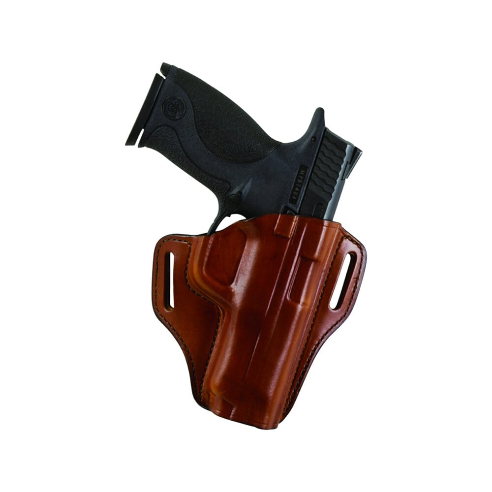 bianchi 23966 57 remedy owb size 18 tan leather belt slide fits springfield xds right hand Bianchi 23966 57 Remedy OWB Size 18 Tan Leather Belt Slide Sports South item 1884