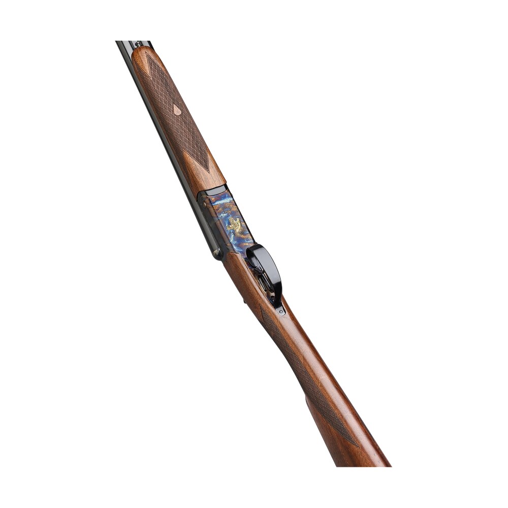 f.a.i.r. frisii2028 iside ii 20 gauge break open 2rd 28" side by side barrel, color case hardened w/engraving, english style walnut w/straight grip stock, technichoke xp50 choke system F.A.I.R. FRISII2028 Iside II 20 Gauge Break Open 2rd 28" Side By Side Sports South item 188434