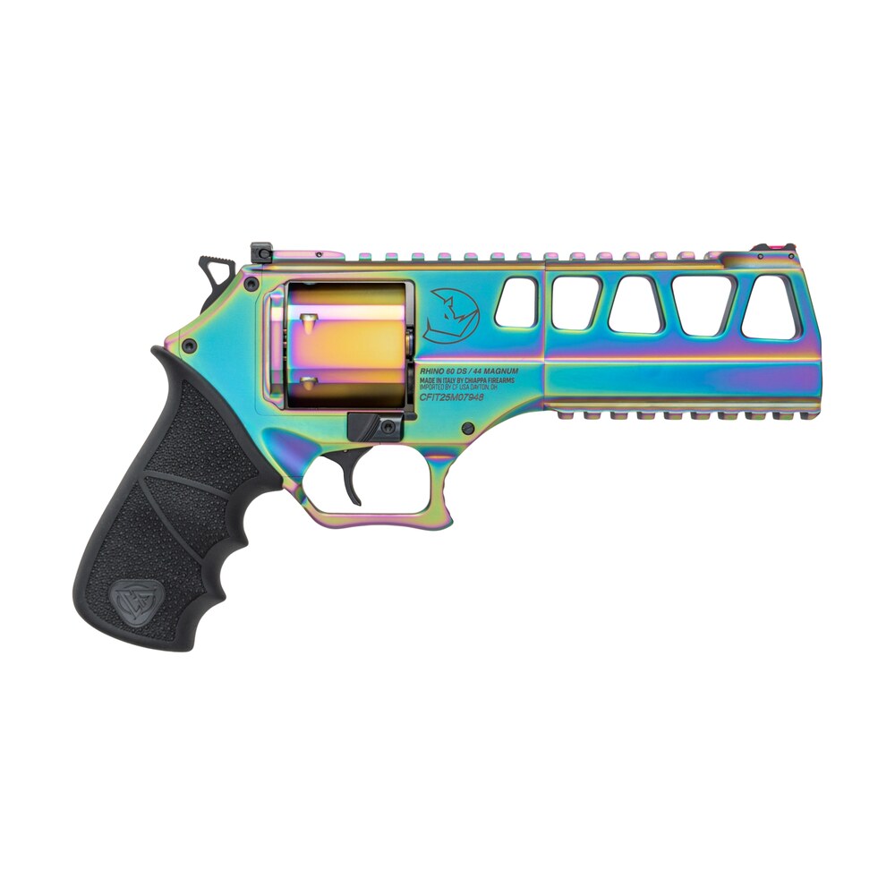 chiappa firearms 340356 rhino 60ds l frame 44 mag 6 shot 6" nebula pvd steel barrel & cylinder, nebula pvd alloy frame, nebula wood grip Chiappa Firearms 340356 Rhino 60DS L Frame 44 Mag 6 Shot 6" Nebula PVD Steel Barrel & Sports South item 188707